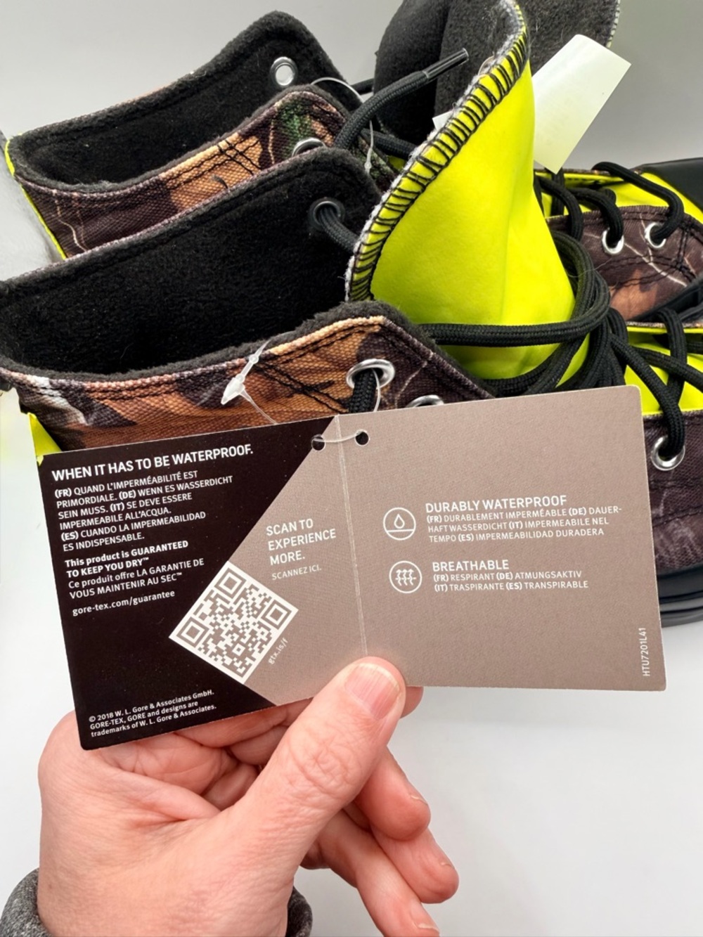 Converse Gore-Tex Chuck Taylor x Realtree Camo Sneakers - Picture 7 of 8